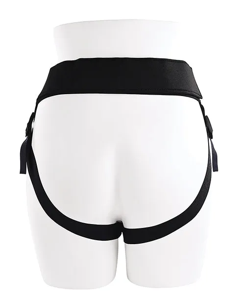 Evolved Female Sex Toys Gender X Sweet Embrace Dual Motor Strap On Vibe Wharness