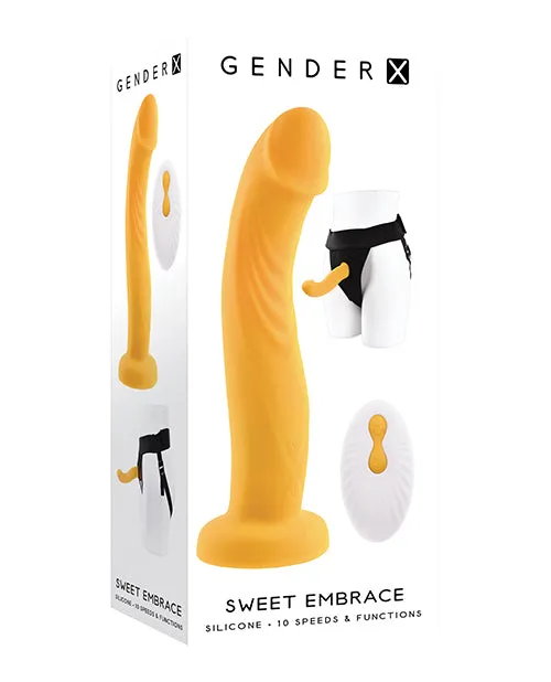 Evolved Female Sex Toys Gender X Sweet Embrace Dual Motor Strap On Vibe Wharness