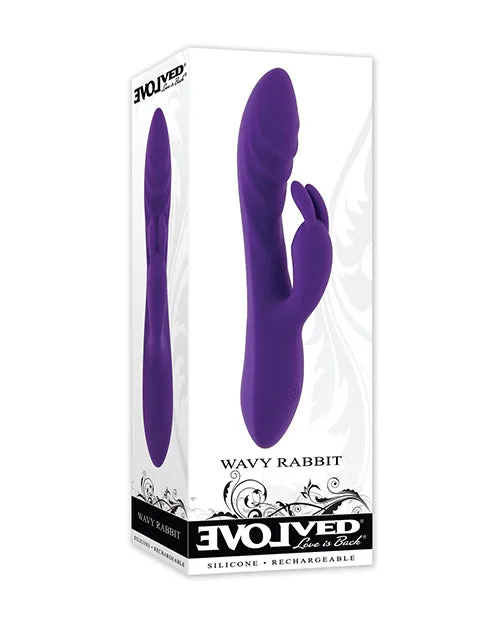 Evolved Vibrators Evolved Wavy Rabbit Vibrator