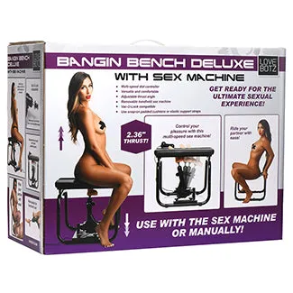 Female Sex Toys XR Brands Deluxe Bangin Bench with Sex Machine