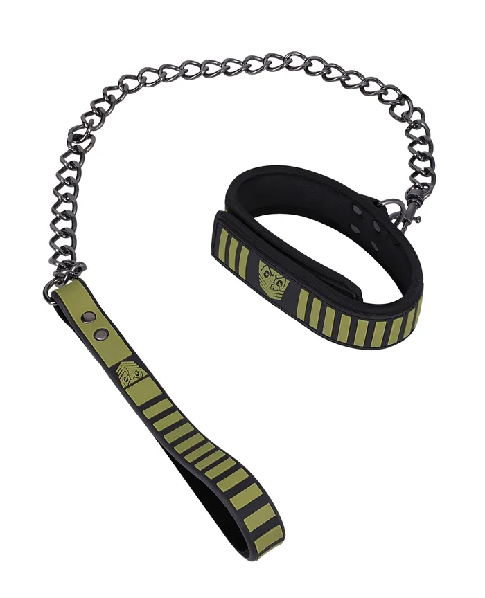 Fort Troff Tactical Collar Leash Doc Johnson Vibrators