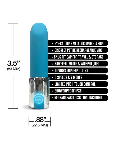 Global Novelties Nixie Smooch Rechargeable Lipstick Vibrator Female Sex Toys