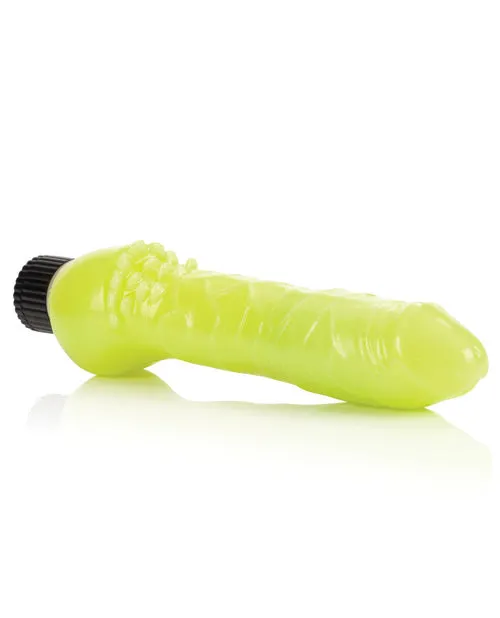 Glow In The Dark 7 Jelly Penis Vibe CalExotics Female Sex Toys