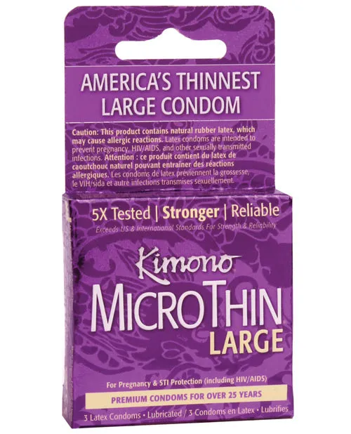 Kimono Micro Thin Large Condom Paradise Marketing Male Sex Toys