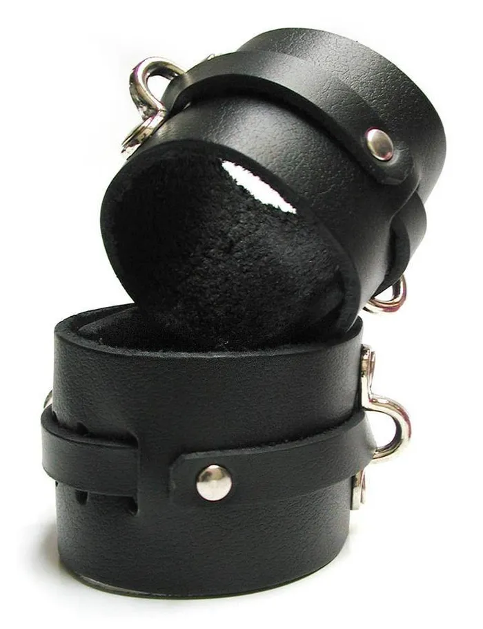 Kinklab Bondage Basics Leather Ankle Cuffs Kinklab Restraints