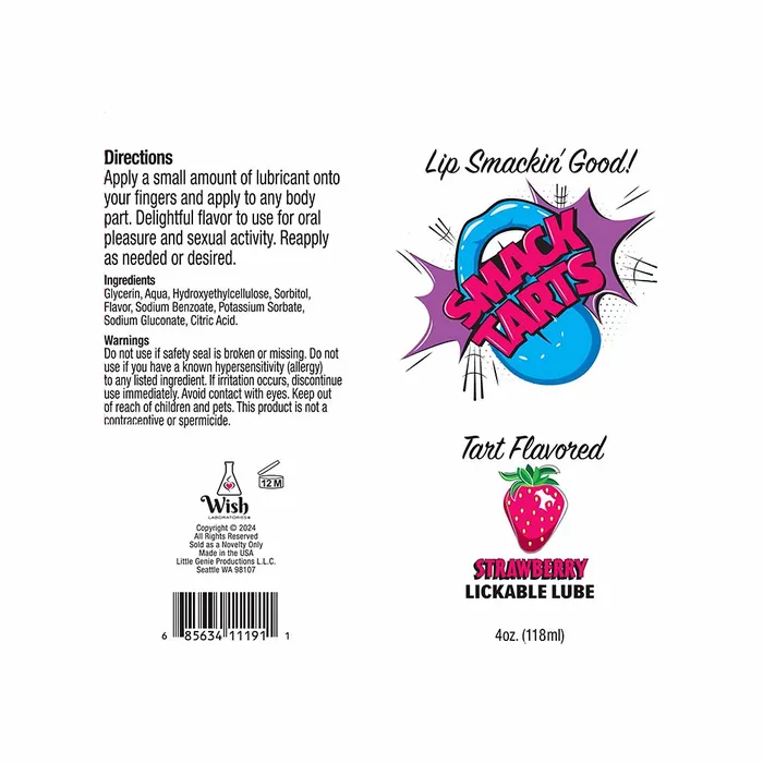 Little Genie Vibrators Smack Tarts Lick Sour Lubes Little Genie Vibrators Smack Tarts Lick Sour Lubes