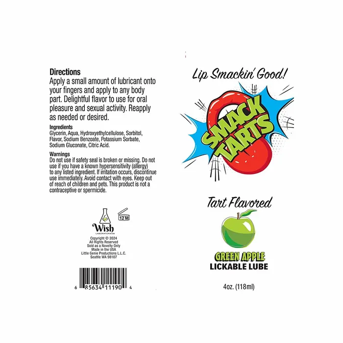 Little Genie Vibrators Smack Tarts Lick Sour Lubes Little Genie Vibrators Smack Tarts Lick Sour Lubes