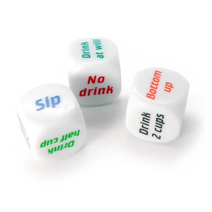 Male Sex Toys Dark Amour Rolling Decider Drinking Dice