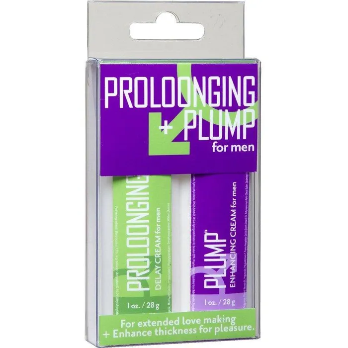 Male Sex Toys Doc Johnson Prolonging Plump Enhancement Kit For Men