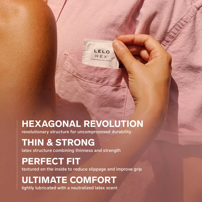 Male Sex Toys LELO HEX Condoms Original Lelo