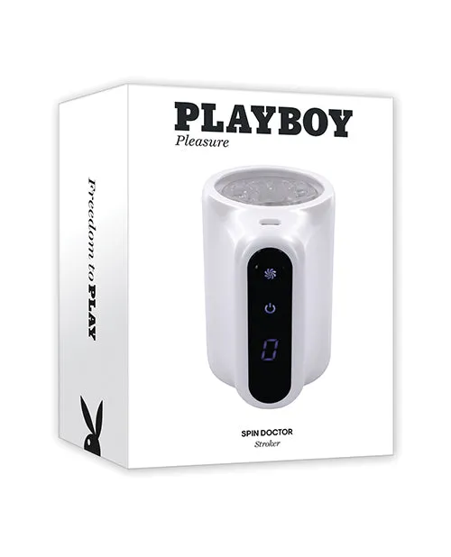 Male Sex Toys Playboy Playboy Pleasure Spin Doctor Stroker Frost