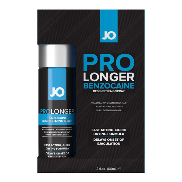 Male Sex Toys System Jo JO Prolonger Desensitizing Spray with Benzocaine 2oz Male Sex Toys System Jo JO Prolonger Desensitizing Spray with Benzocaine 2oz