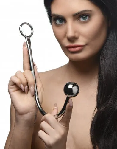 Master Series Male Sex Toys Master Series Stainless Steel Anal Hook