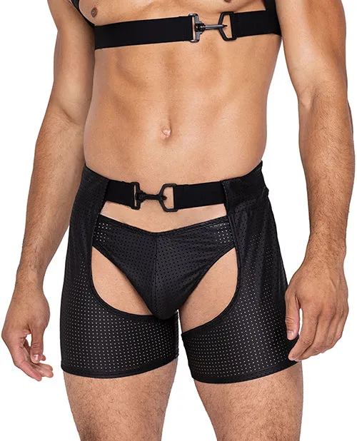 Master Thong Wcontoured Pouch Black Roma Costume Anal