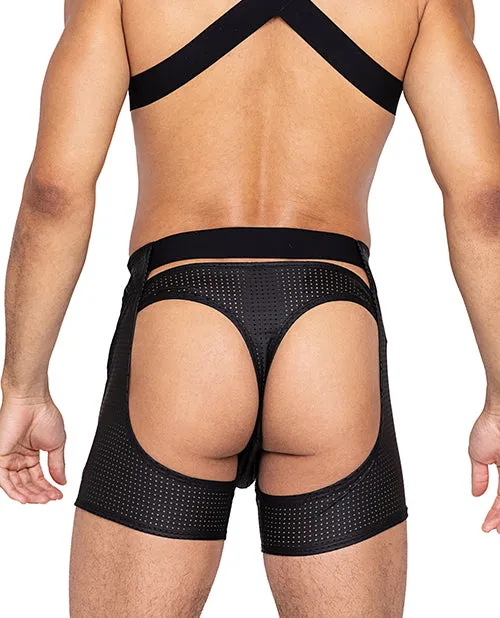 Master Thong Wcontoured Pouch Black Roma Costume Anal