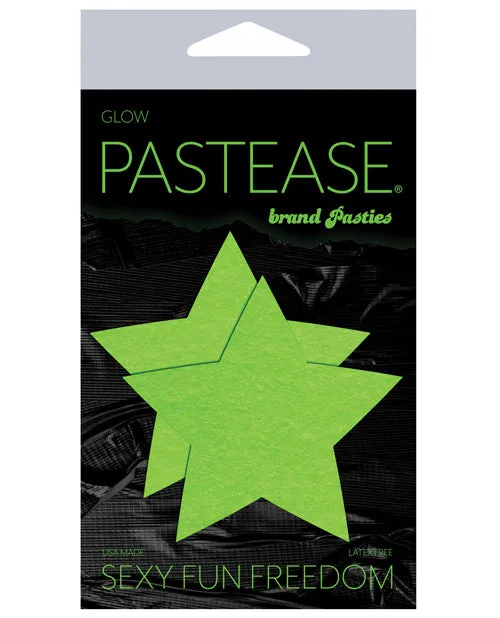 Pastease Dildos Pastease Premium Star Glow In The Dark Green Os