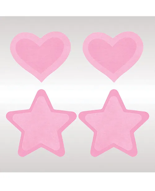 Peekaboos Glow In The Dark Hearts Stars 2 Pairs XGen Dildos Peekaboos Glow In The Dark Hearts Stars 2 Pairs XGen Dildos