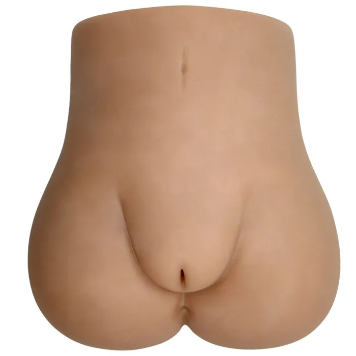 Pink BOB Male Sex Toys Realistic DualEntry Pussy Ass Masturbator