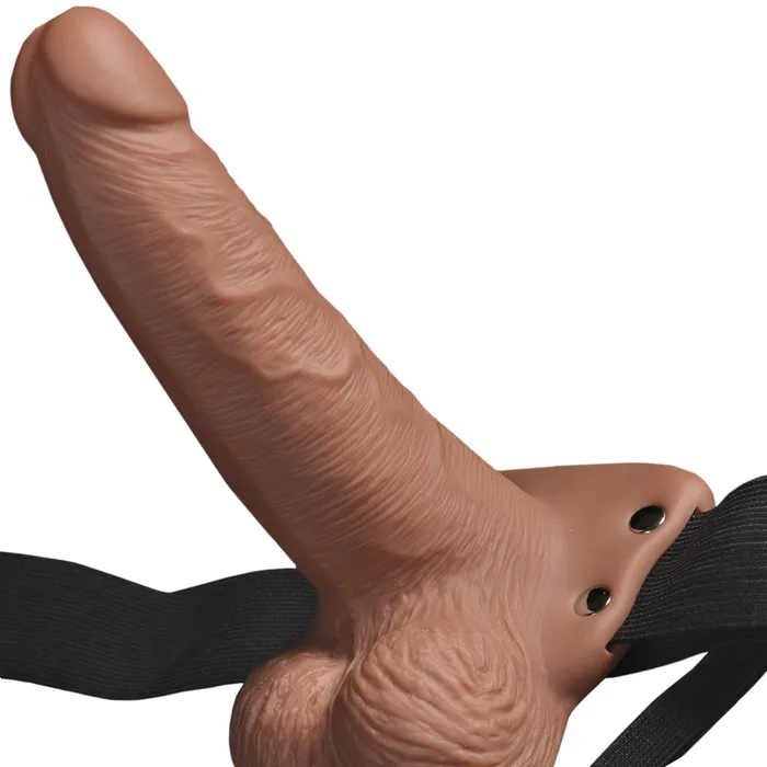 Pipe Dream Rechargeable Vibrating Hollow StrapOn With Balls Female Sex Toys Pipe Dream Rechargeable Vibrating Hollow StrapOn With Balls Female Sex Toys