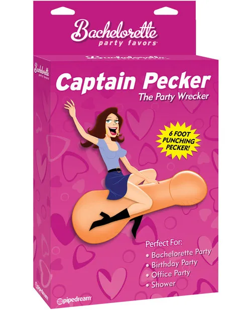 Pipedream Male Sex Toys Bachelorette Party Favors Captain Pecker Inflatable Pipedream Male Sex Toys Bachelorette Party Favors Captain Pecker Inflatable
