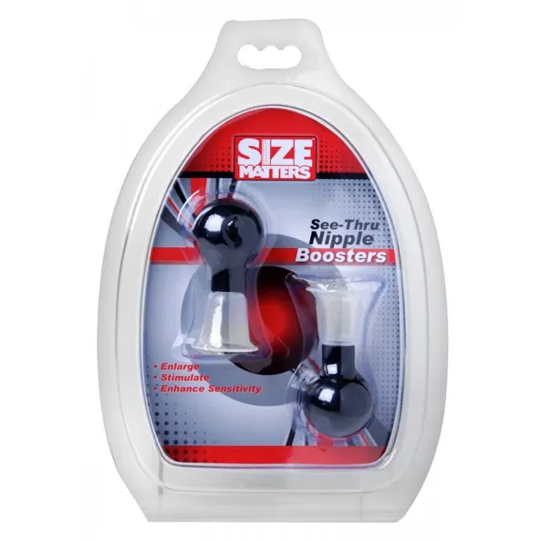SeeThru Nipple Boosters XR Brands Nipple Clitoral Toys