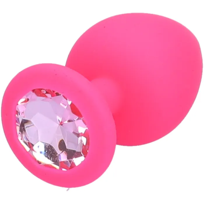 Silicone Jeweled Anal Plug Available In 3 Sizes Dark Amour Male Sex Toys