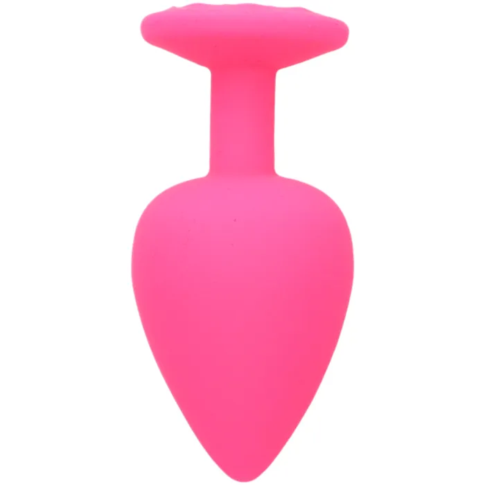 Silicone Jeweled Anal Plug Available In 3 Sizes Dark Amour Male Sex Toys