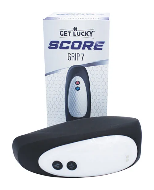 Thank Me Now Male Sex Toys Get Lucky Score Grip 7 Masturbator Black Thank Me Now Male Sex Toys Get Lucky Score Grip 7 Masturbator Black
