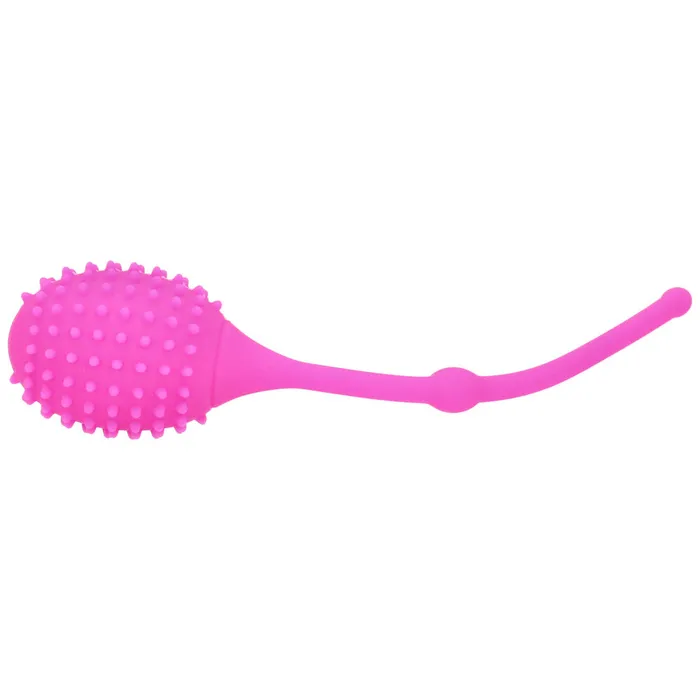 TooTimidcom Male Sex Toys Silicone Textured Kegel Ball With Rolling Weight