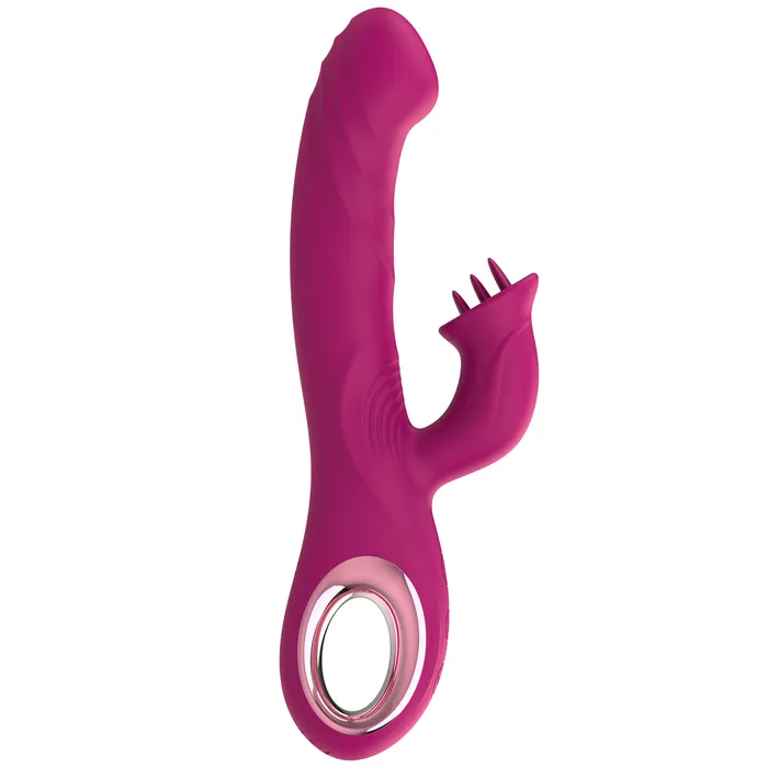 TooTimidcom Vibrators Revel Rabbit Silicone Fluttering and Fingering Dual Action Vibe Fingers Your GSpot and Tongues Your Clit