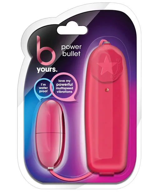 Vibrators Blush Blush B Yours Power Bullet Vibrators Blush Blush B Yours Power Bullet