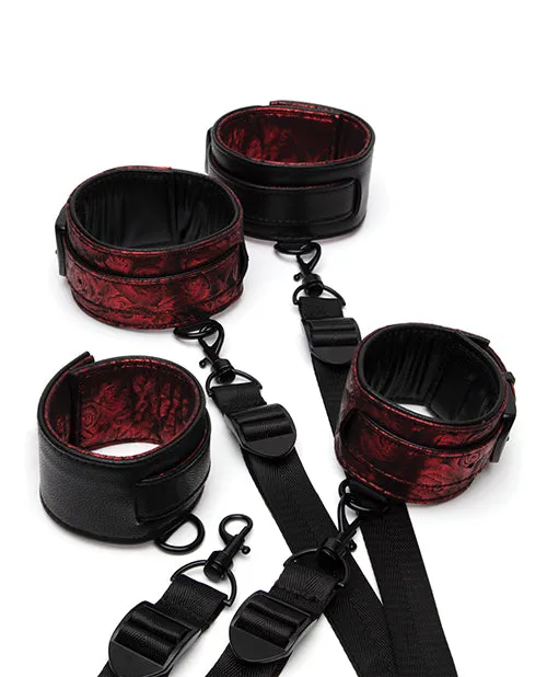 Vibrators Love Honey Fifty Shades Of Grey Sweet Anticipation Under Mattress Restraint Set