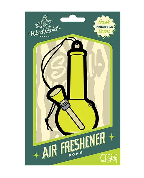 Wood Rocket Bong Air Freshener Pineapple Wood Rocket Vibrators