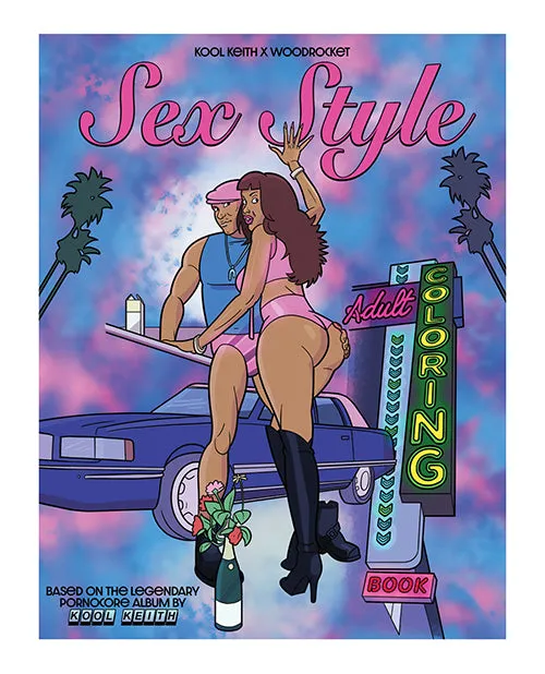 Wood Rocket Couples Wood Rocket Sex Style Adult Coloring Book