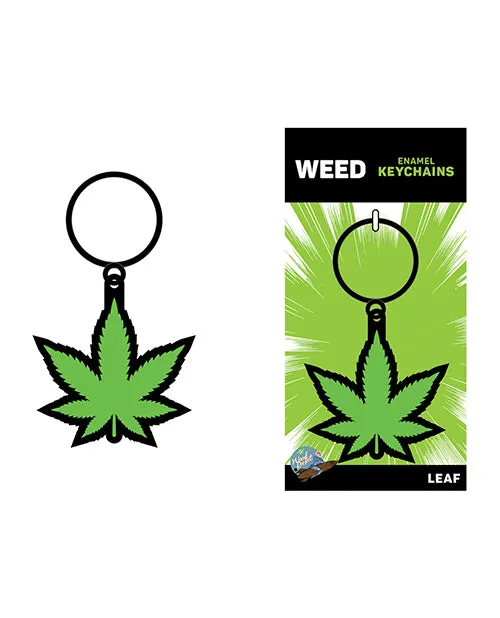 Wood Rocket Weed Pot Leaf Keychain Green Wood Rocket Vibrators