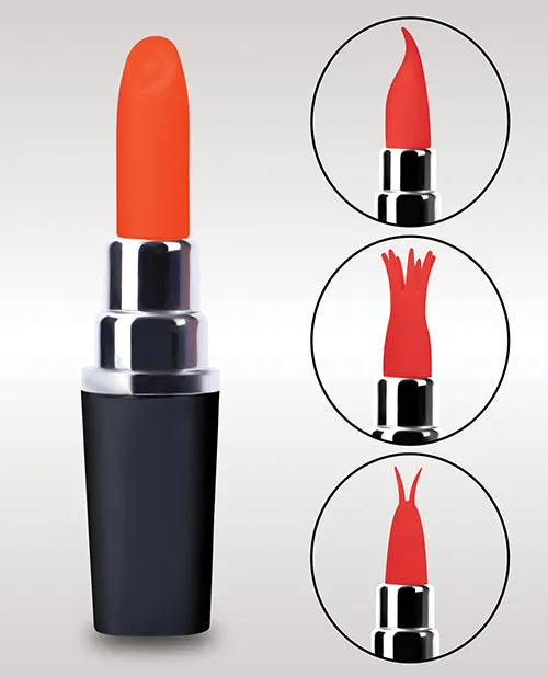 XGen Xgen Bodywand Date Night Kiss Kiss Lipstick Vibe Vibrators